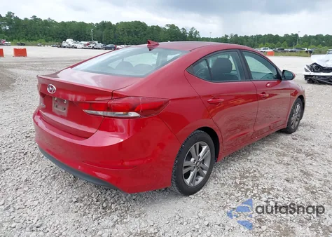 2017 Hyundai Elantra Value Edition из США, поврежденный, VIN KMHD84LF1HU377227